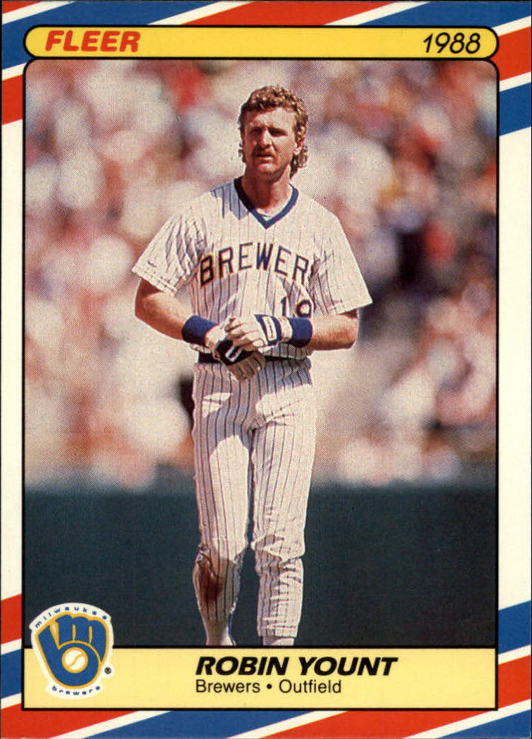 1988 Fleer Superstars Baseball Cards   044      Robin Yount